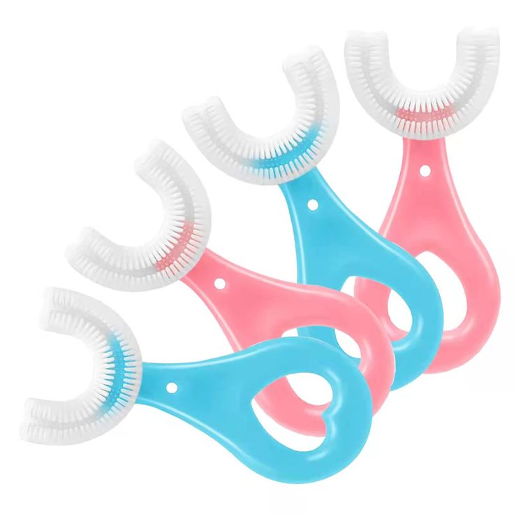 đU-shaped Children's Toothbrush