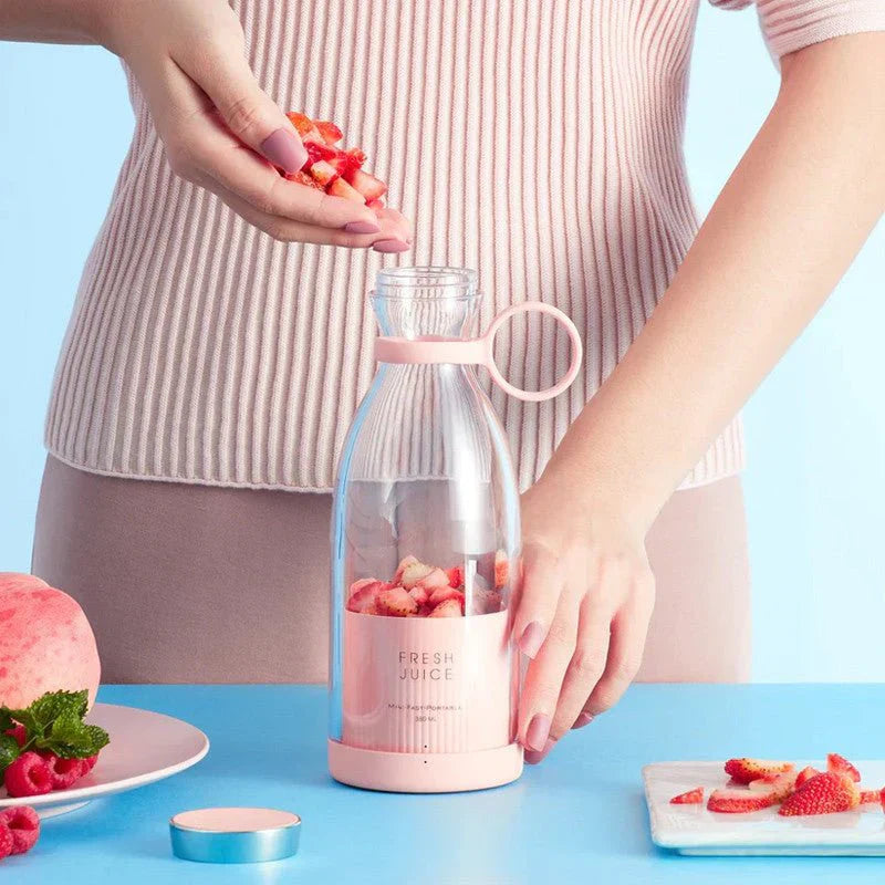 Portable Electric Bottle Juicer For Shakes And Smoothies 60% Off Today