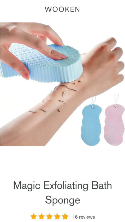 60% Off Super Soft Exfoliating Bath Sponge, Ultra Soft Bath Body Shower Sponge