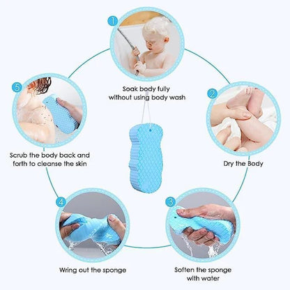 60% Off Super Soft Exfoliating Bath Sponge, Ultra Soft Bath Body Shower Sponge