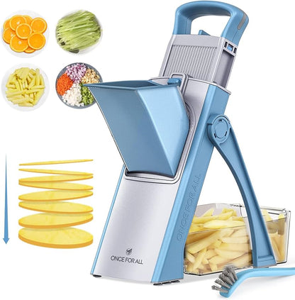 50% Off Today Upgraded Kitchen, Larger Food Port, Food Slicer, Potato Fryer, Adjustable